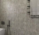 250mm Wide Cutline Flagstone Graphite Panel Dinding Kamar Mandi Mandi PVC