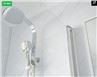 pvc wall panel marble type waterproof